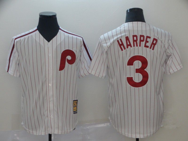 Men Philadelphia Phillies #3 Harper White Game 2021 MLB Jerseys->philadelphia phillies->MLB Jersey